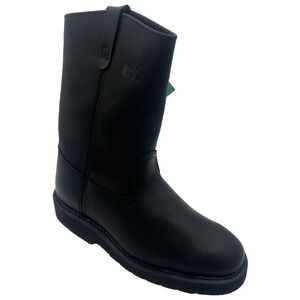 Work America Men's 10-1/2" Work Wellington Boot Black - Medium
